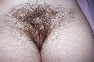 Mature wife with hairy pussy